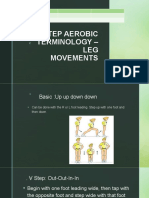 Step Aerobic Terminology - LEG Movements