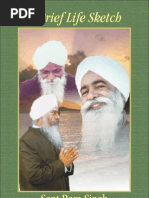 Sant Ram Singh Ji - A Brief Life Sketch