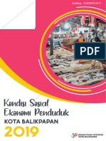 Kondisi Sosial Ekonomi Penduduk Kota Balikpapan 2019