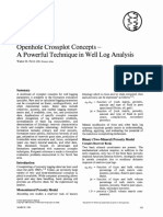 Openhole Crossplot Concepts - A Powerful Technique in Well Log Analysis