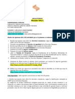 3 PRUEBA ESCRITA DERECHO CONSTITUCIONAL (Unidad III) 2020 Tipo E