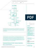 Hydraulic Elevators - Lifts Dimensions & Drawings