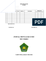 Jurnal Mengajar Guru