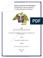 2016 Debido Procedimeinto en Proceso Administrativo Disciplinario