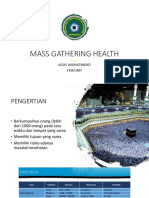 Mass Gathering Haji 2020