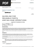 Guideline For Reusable Parts and Salvage Operations: Inspection of Crankshafts For Cracks