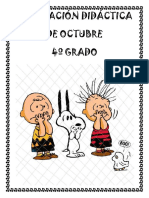 Planeacion de Octubre 4o Grado