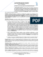 J Poder y Contrato de Prestacion de Servicios Demanda Ordinaria Laboral Jose Orlando Perez