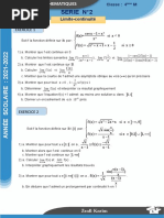 Série 2 Bac Math