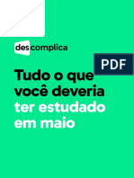 EBook - Tudo o Que Você Deveria Ter Estudado em Maio - 2020