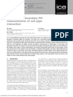 2011 - Saiyar Et Al - Validation of Boundary PIV Measurements of Soil-Pipe Interaction