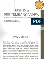 Bab 1. Etika Bisnis & Perkembangannya