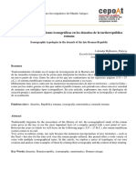 Tipologías y Significaciones Iconográficas en Los Denarios de La Tardorrepública Romana