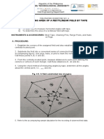 Determining Area of A Rectilinear Field by Tape