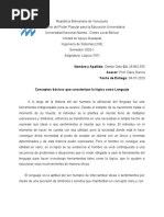 Conceptos Básicos Que Caracterizan La Lógica Como Lenguaje
