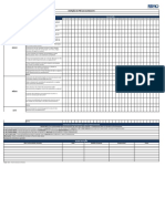 1 Por Mes Formulário de Inspeção de Pre Uso em Cesta AéreaCesto Acoplado