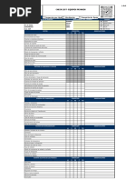 Check List Verificacion Equipo Pesado