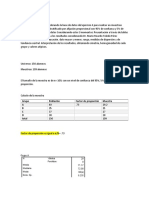 Ejercicio 4, Tamaño de La Muestra