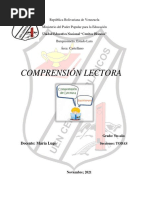 Castellano 5to Año I Lapso