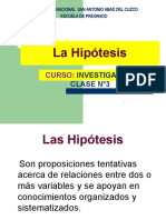 Objetivo - Hipotesis-Variable