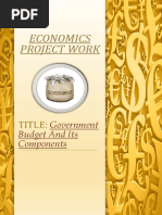 Economics Project Work