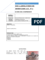 Informe Laboratorio de Termodinamica II