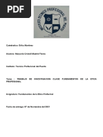 Investigacion Fundamentos de La Etica Profesional