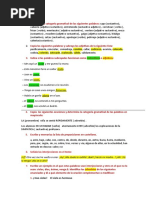 EJERCICIOS Idiomas Noche 2021