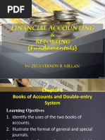 Chapter 5: Books of Accounts & Double-Entry System (FAR By: Millan)