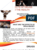 Effects of Drug Abuse and Addiction