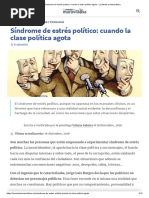 Estrés Político