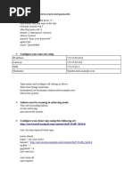 First Off All You Have To Crack Root Password.: IP Address 172.15.92.4/24 Gateway 172.15.92.254 DNS 172.15.92.1 Hostname