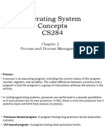 Chapter - 4 - Process and Process Management