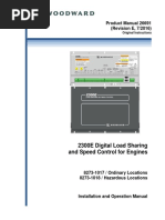 2300E Digital Load Sharing and Speed Control For Engines: Product Manual 26691 (Revision E, 7/2016)