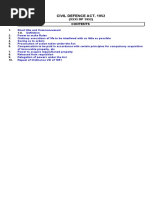 Civil Defence Act, 1952: (XXXI OF 1952)