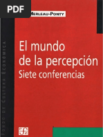 Merleau Ponty - El Mundo de La Percepción