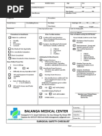 2 Surgical Safety Checklist