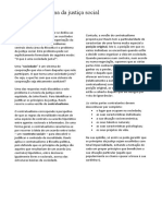 O Problema Da Justiça Social: Posição Original, Isto É, A Posição em Que Os