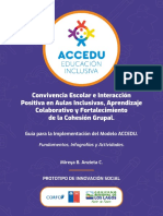 Educación Inclusiva Modelo ACCEDU: Guía para Su Implementación