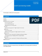 Licensing Brief PLT Introduction To Microsoft Core Licensing