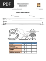 Examen Primer Tri 4° Nuevo