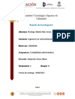 Reporte de Contabilidad