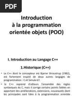 Programmation Orientée Objet en C++ - Cours - M1 - ELN - Alaoui