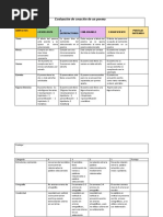 Evaluación de Creación de Un Poema