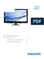 Manual Monitor 191e2sb1 - 00 - Dfu - Eng