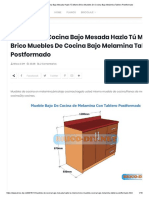 Muebles de Cocina Bajo Mesada Hazlo Tú Mismo Brico Muebles de Cocina Bajo Melamina Tablero Postformado