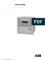 REF 610 Feeder Protection Relay: Operator's Manual - ANSI Version