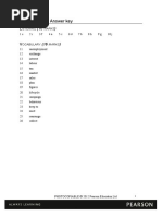 Progress Test 3 Answer Key