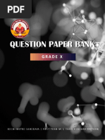 KMS Class X MCQ Question Paper Bank