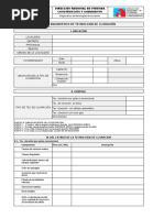 Ficha Diagnostico de Tec Cloracion